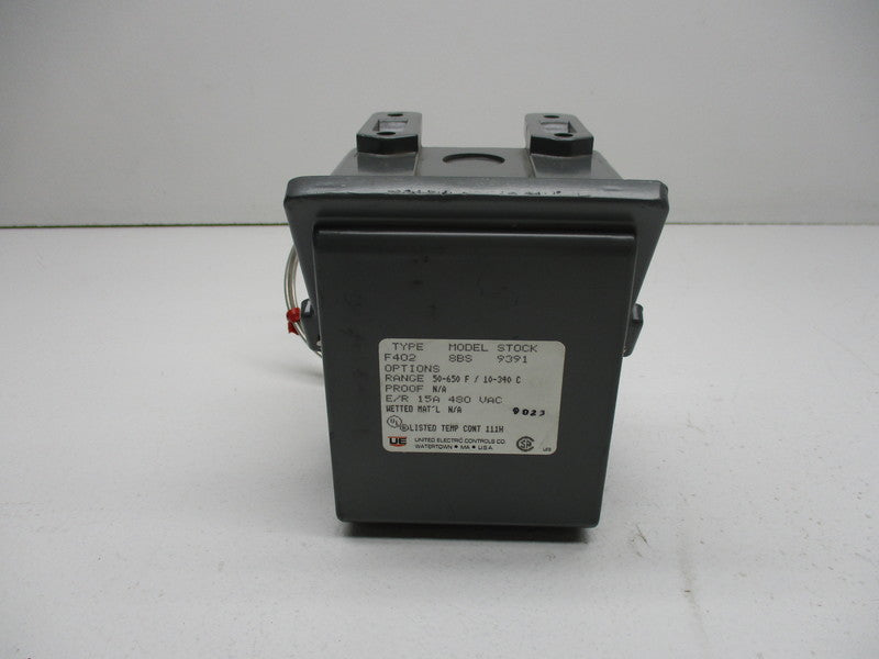 UNITED ELECTRIC F402-8BS 480VAC 15A NSNP