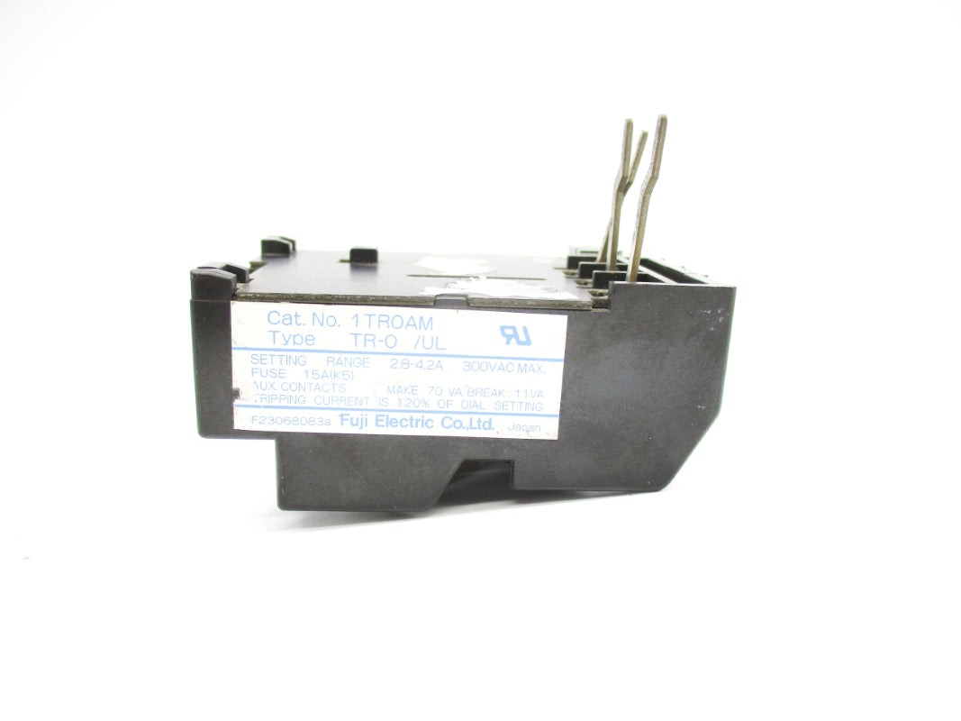 FUJI ELECTRIC 1TR0AM 300VAC 2.8-4.2A UNMP