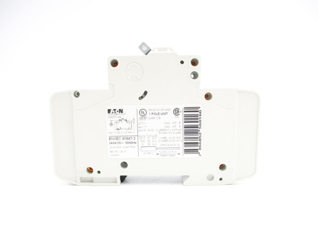 EATON WMZT1C04 277V 4A NSMP