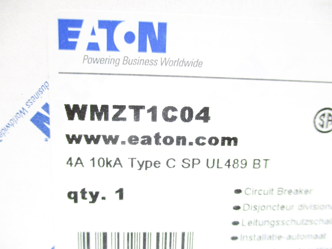 EATON WMZT1C04 277V 4A NSMP
