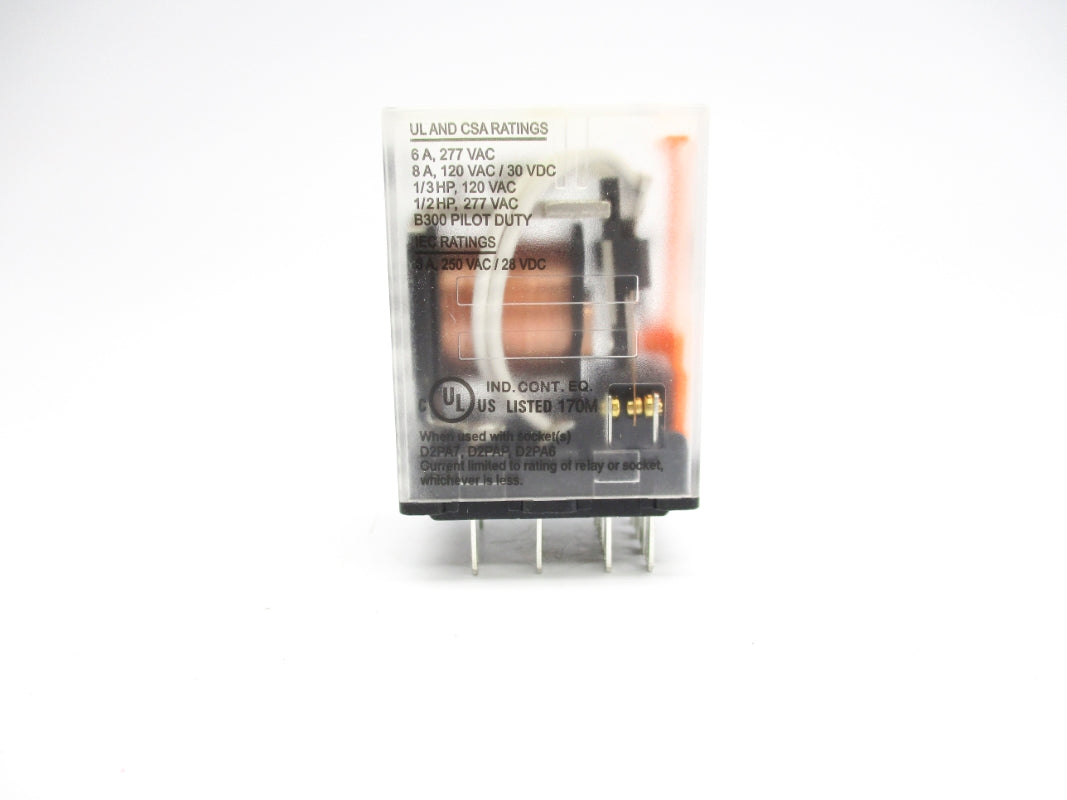 EATON D2RR4A 120VAC 8A NSMP