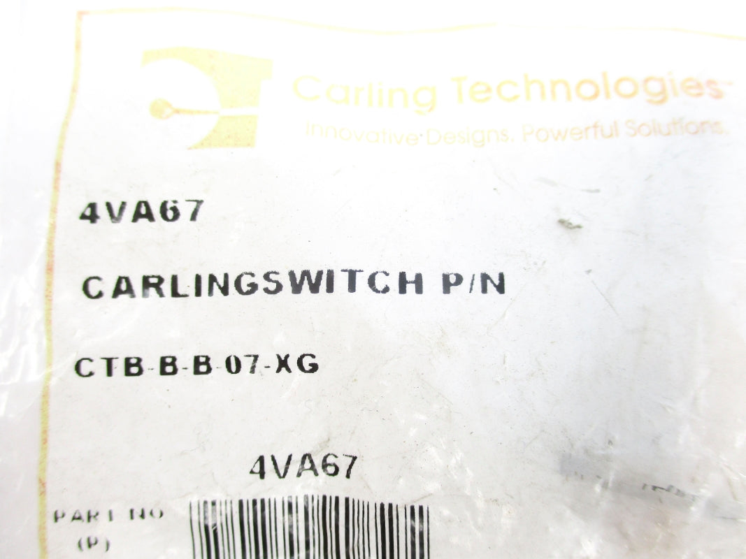 CARLING TECHNOLOGIES 4VA67 CTB-B-B-07-XG NSMP