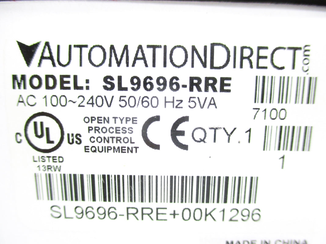 AUTOMATION DIRECT SL9696-RRE NSMP