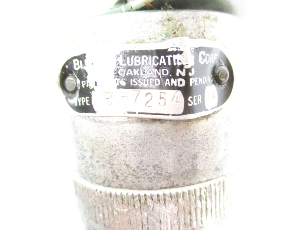 BIJUR LUBRICATING B-7254 SER. OA UNMP