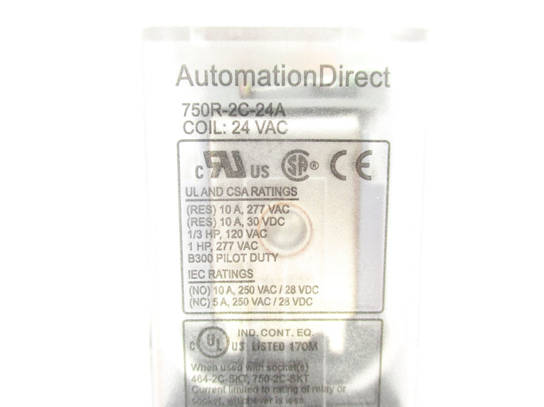 AUTOMATION DIRECT 750R-2C-24A 24VAC 10A UNMP