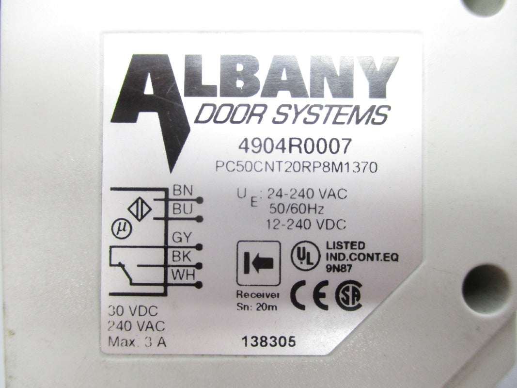 ALBANY DOOR SYSTEMS 4904R0007 UNMP