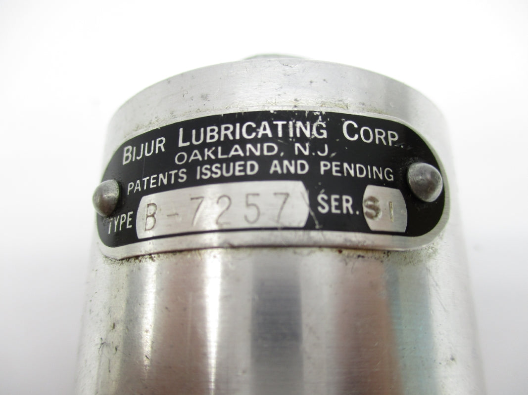 BIJUR LUBRICATING B-7257 SER. S1 (AS PICTURED) NSNP