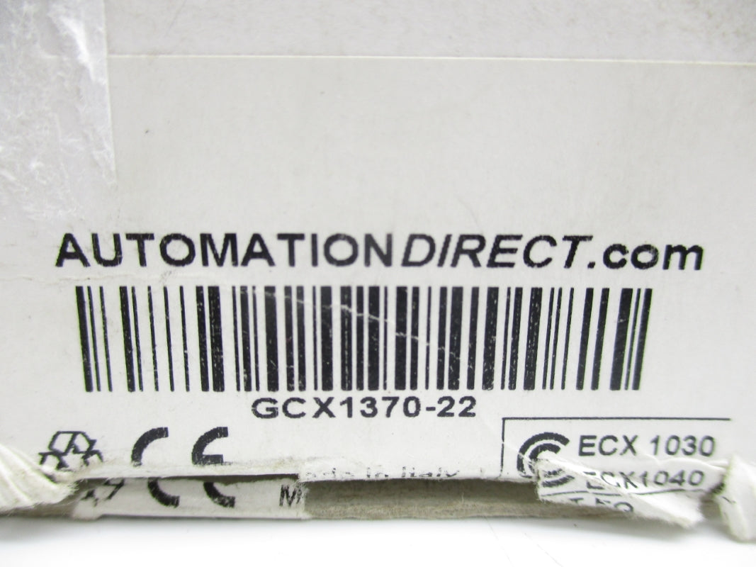 AUTOMATION DIRECT GCX1370-22 (AS PICTURED) NSMP