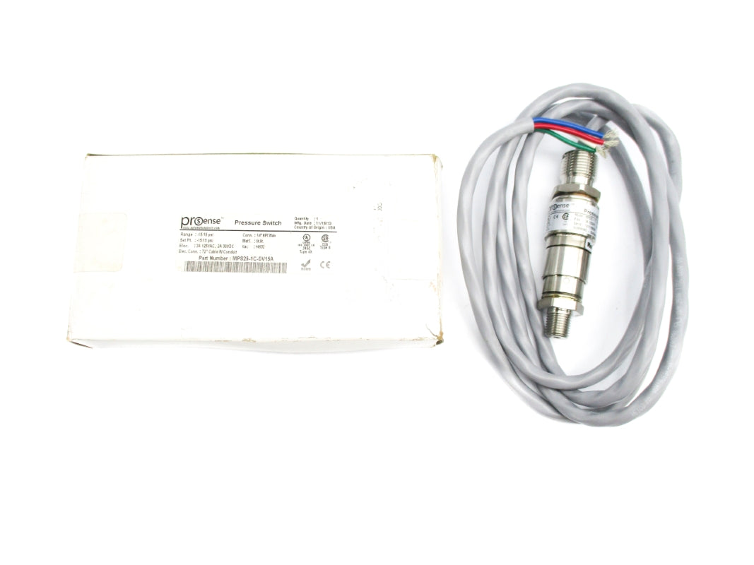 PROSENSE MPS25-1C-DV15A -15/15PSI NSMP