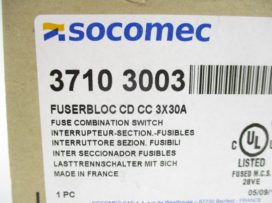 SOCOMEC 3710-3003 NSMP