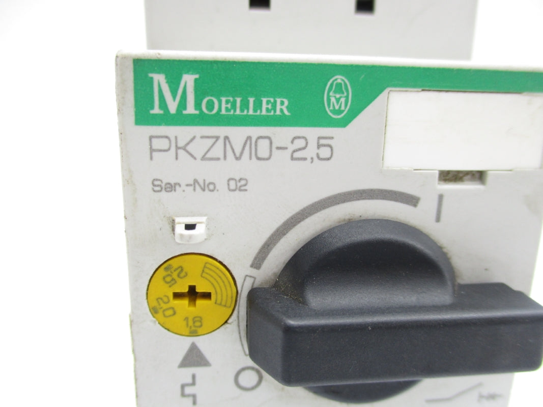 KLOCKNER MOELLER PKZM0-2.5 SER. 02 1.6-2.5A 600V NSNP