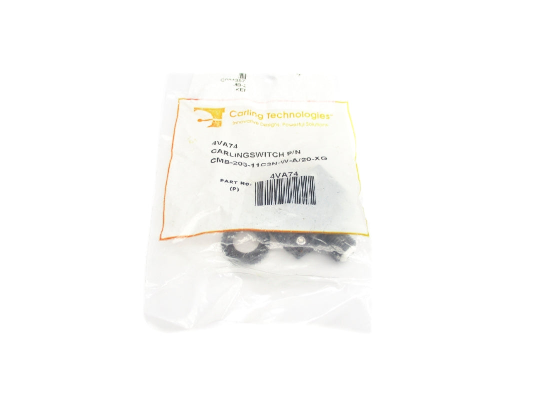 CARLING TECHNOLOGIES CMB-203-11C3N-W-A/20-XG 4VA74 125/250VAC 20A NSMP