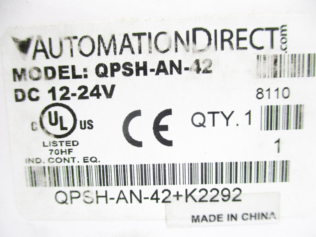 AUTOMATION DIRECT QPSH-AN-42 NSMP