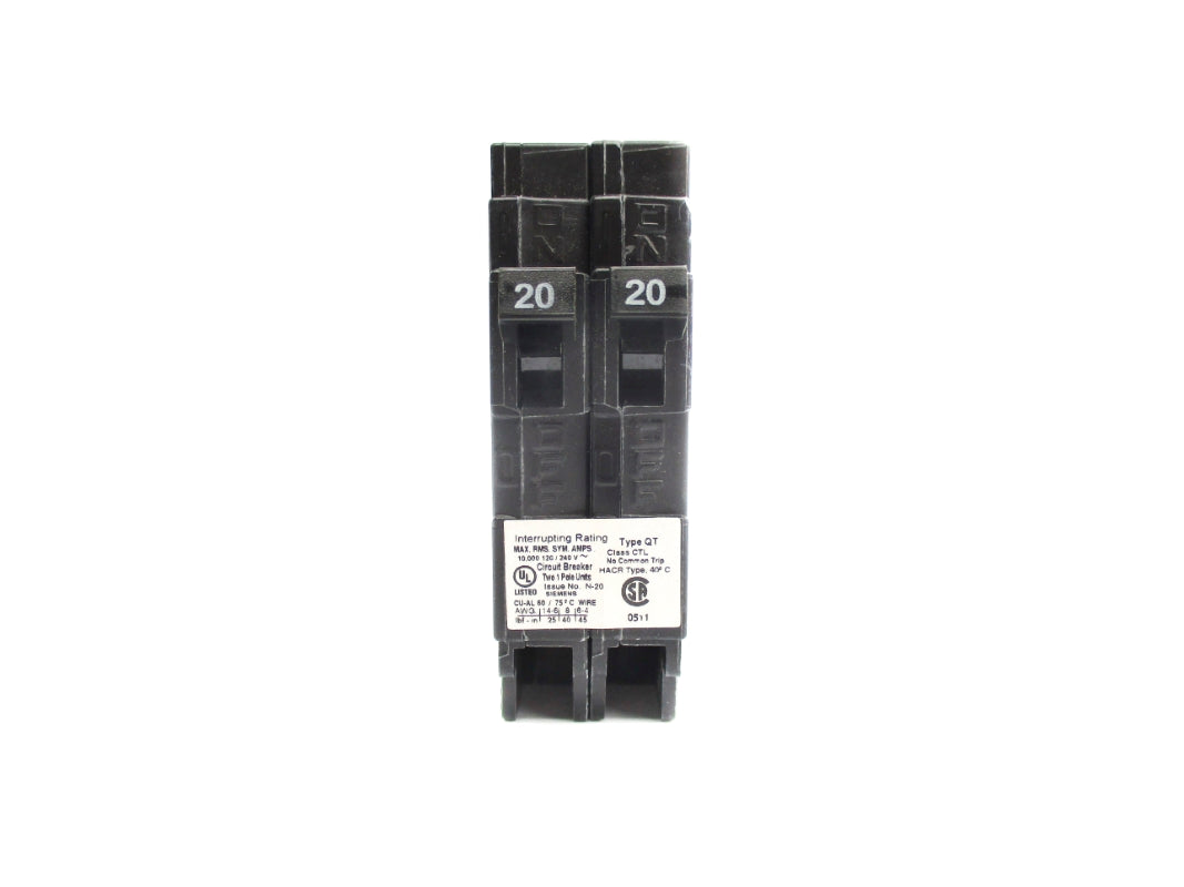SIEMENS Q2020 120/240V 20A UNMP