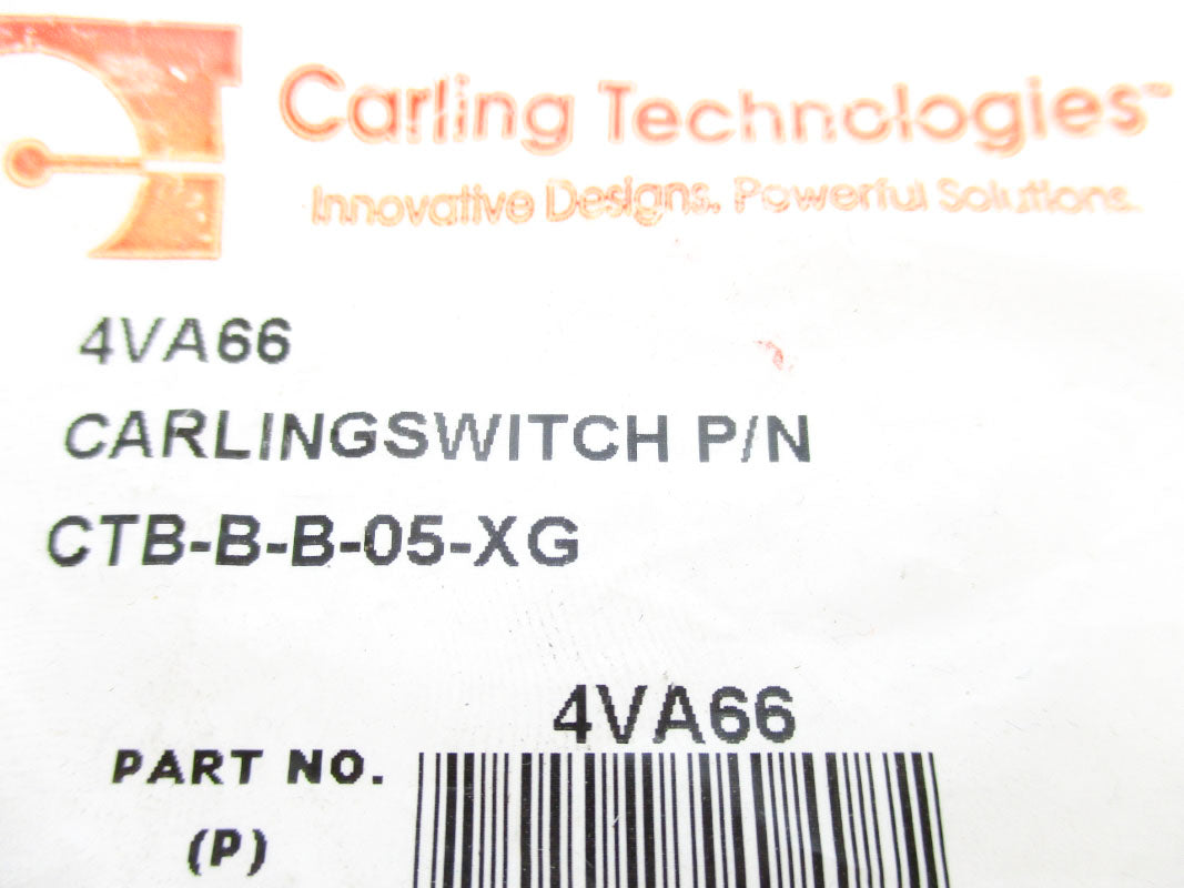 CARLING TECHNOLOGIES CTB-B-B-05-XG 4VA66 5A NSMP