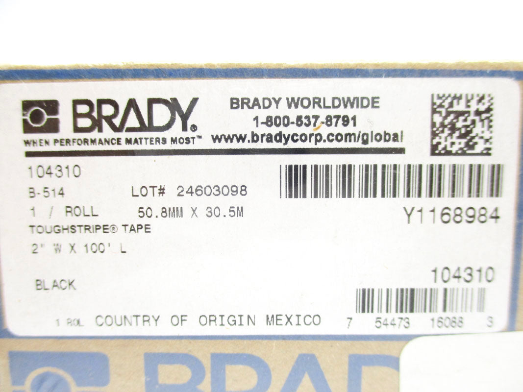 BRADY 104310 NSFS