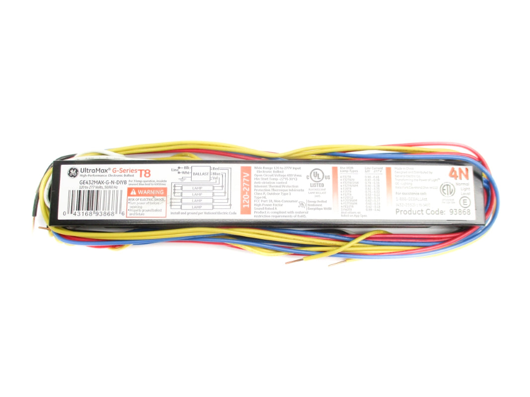GENERAL ELECTRIC GE432MAX-G-N-DIYB SER. GT8 NSNP