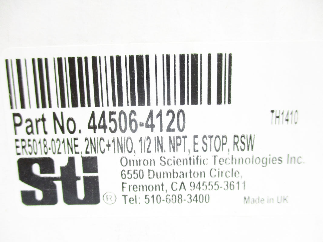 STI ER5018-021NE 44506-4120 NSMP