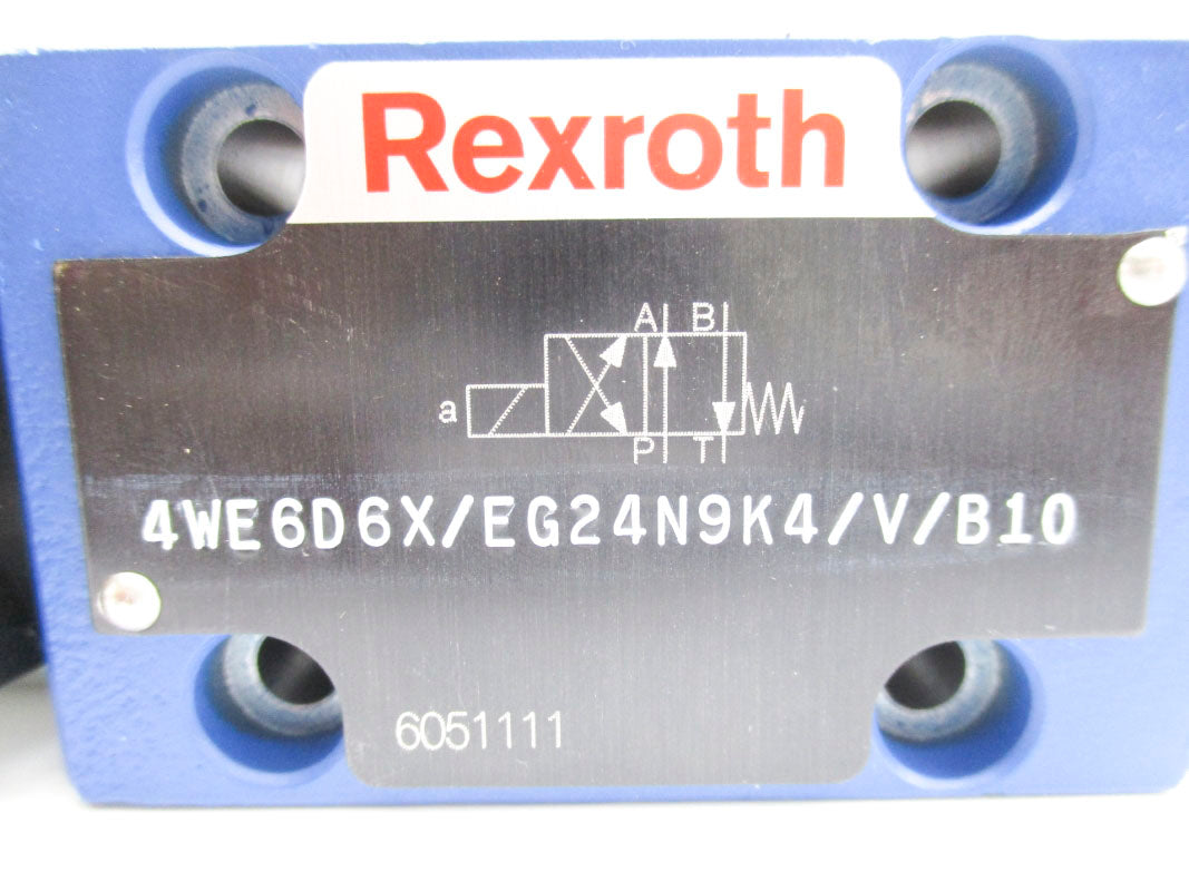 REXROTH 4WE6D6X/EG24N9K4/V/B10 24VDC NSNP