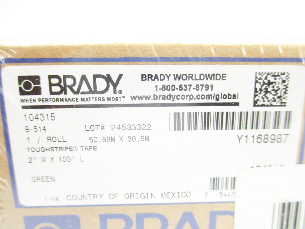 BRADY 104315 NSFS