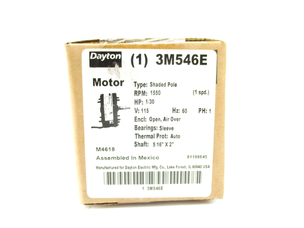 DAYTON 3M546E NSFS