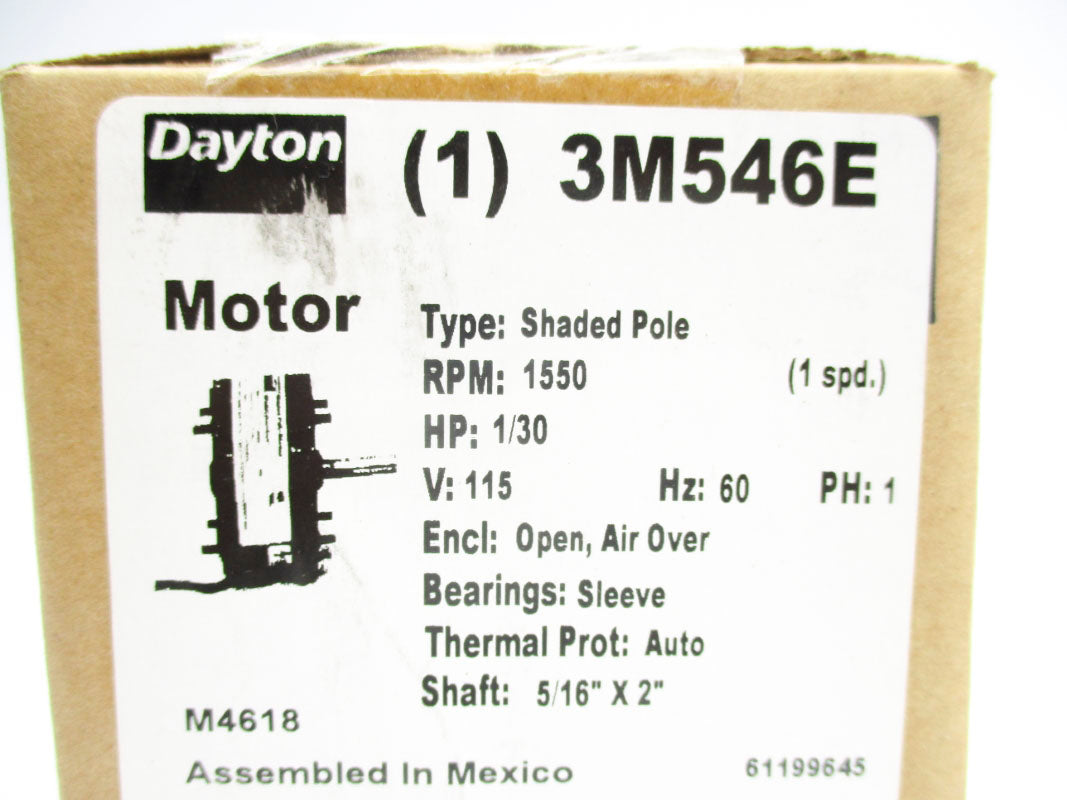 DAYTON 3M546E NSFS
