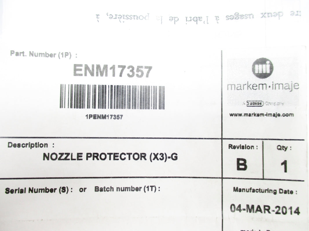 MARKEM IMAJE ENM17357 NSMP