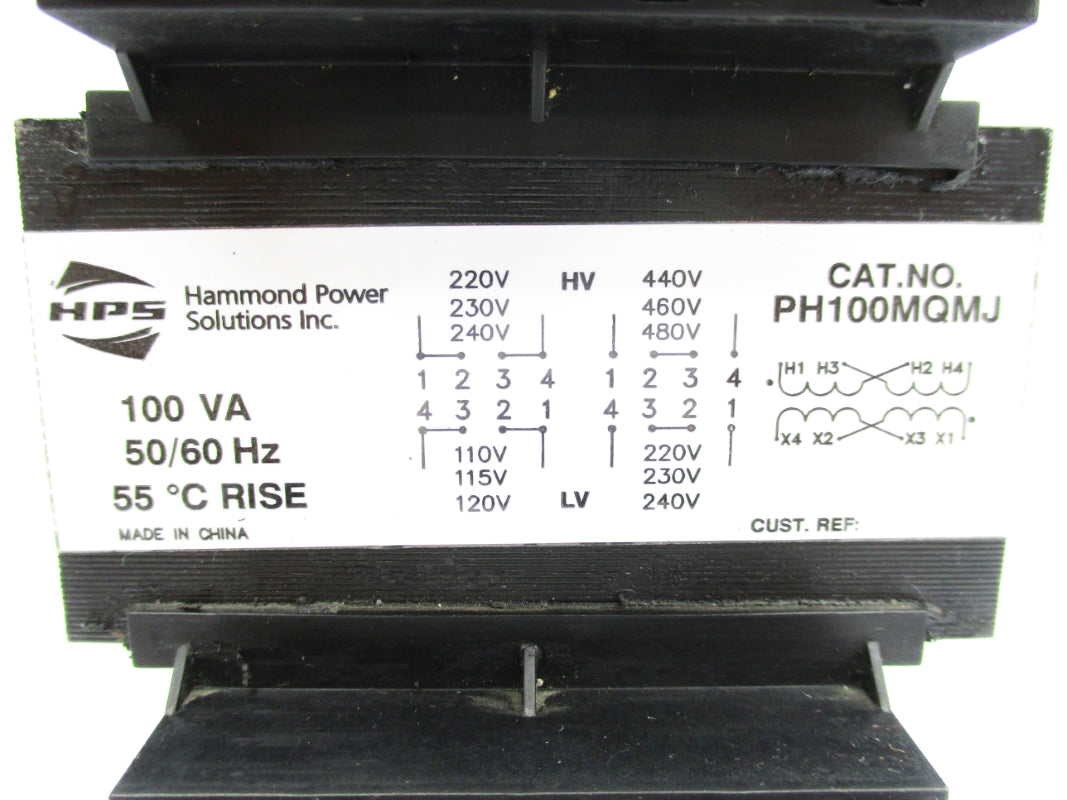 HAMMOND POWER SOLUTIONS PH100MQMJ 100VA UNMP