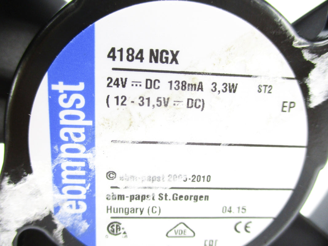 EBM PAPST 4184NGX 24VDC UNMP