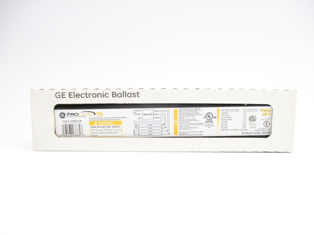 GENERAL ELECTRIC GE432-120RESDIYB 120V NSMP
