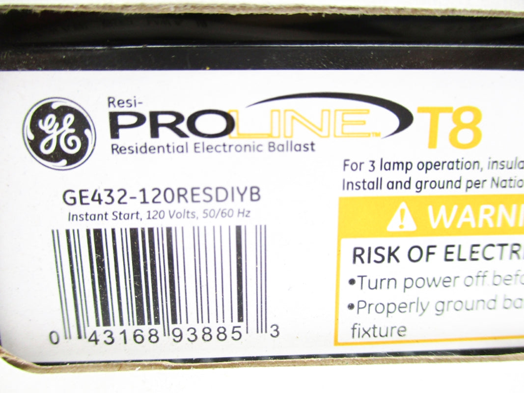 GENERAL ELECTRIC GE432-120RESDIYB 120V NSMP