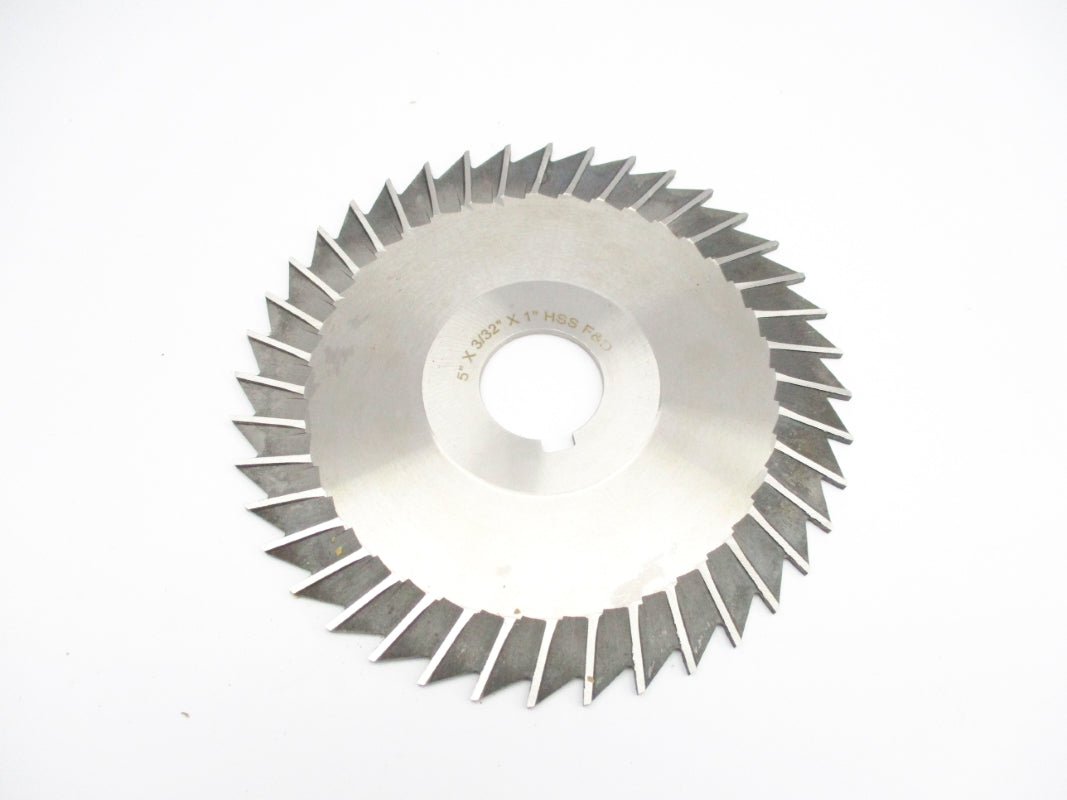 F&D TOOL 14865 B448-HSS 5"X3/32"X1" NSMP