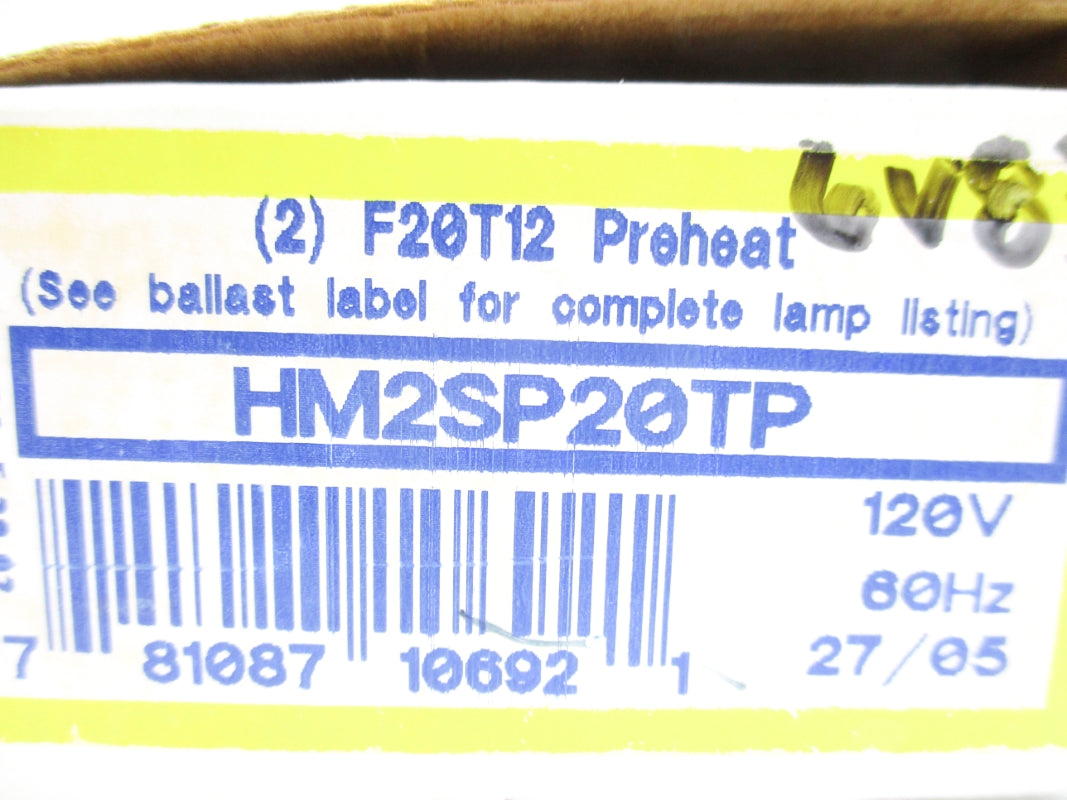 ADVANCE HM2SP20TP 120V NSMP