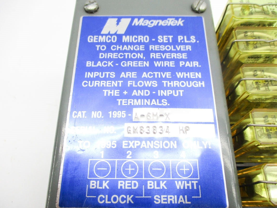 MAGNETEK 1995-A-6M-X UNMP