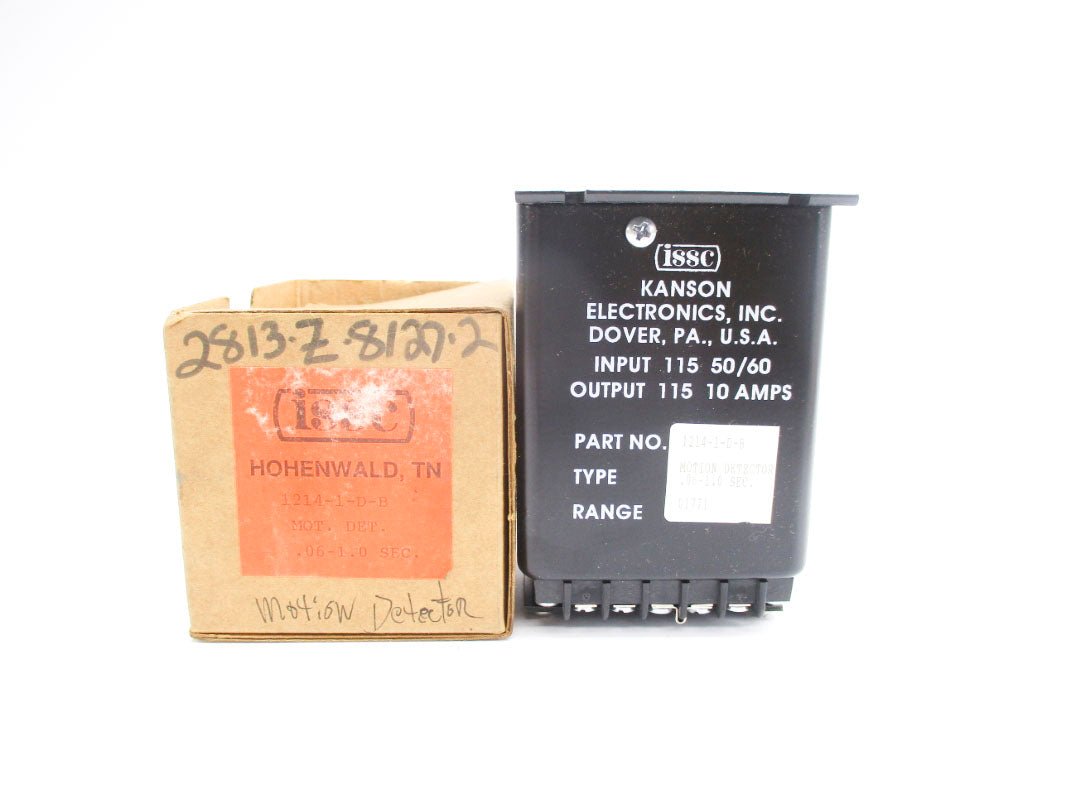 ISSC 1214-1-D-B 120VAC 10A .06-1.0S NSMP