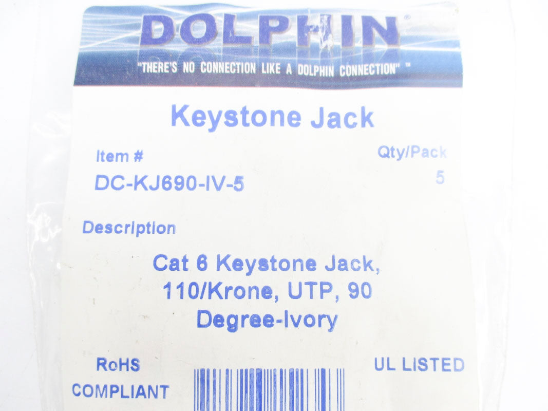 DOLPHIN DC-KJ690-IV-5 (PKG. OF 5) NSMP
