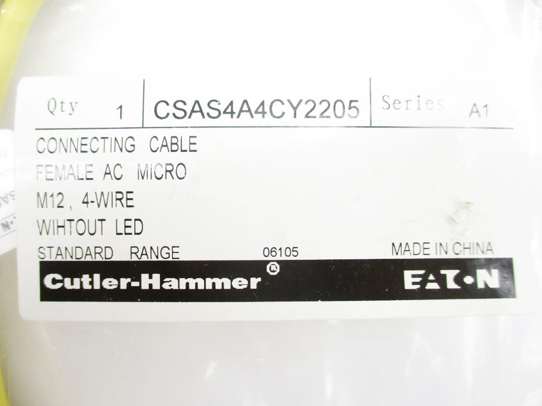 CUTLER HAMMER EATON CSAS4A4CY2205 SER. A1 NSMP