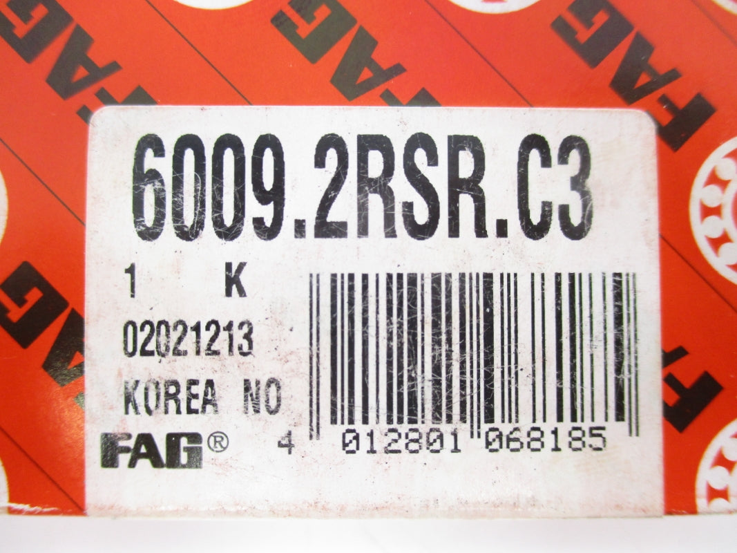 FAG 6009.2RSR.C3 NSMP