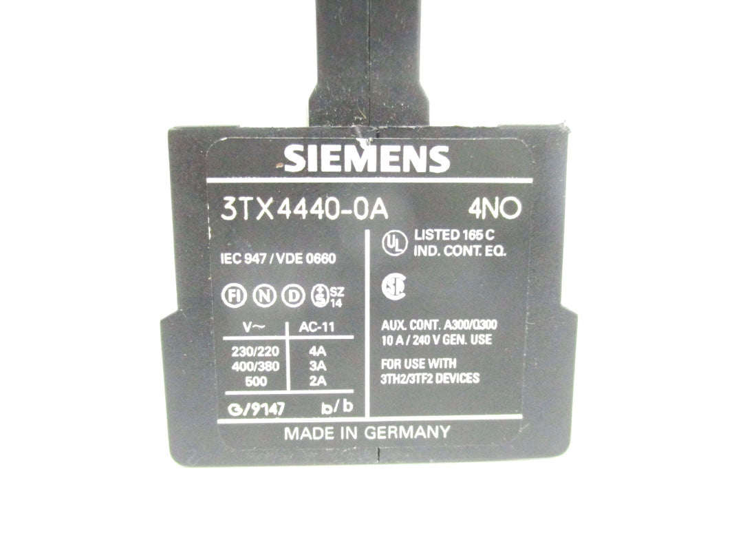 SIEMENS 3TX4440-0A UNMP