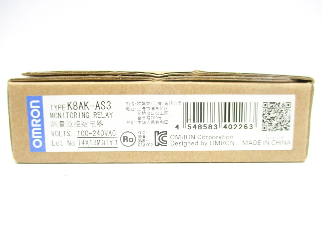 OMRON K8AK-AS3 100-240VAC NSFS