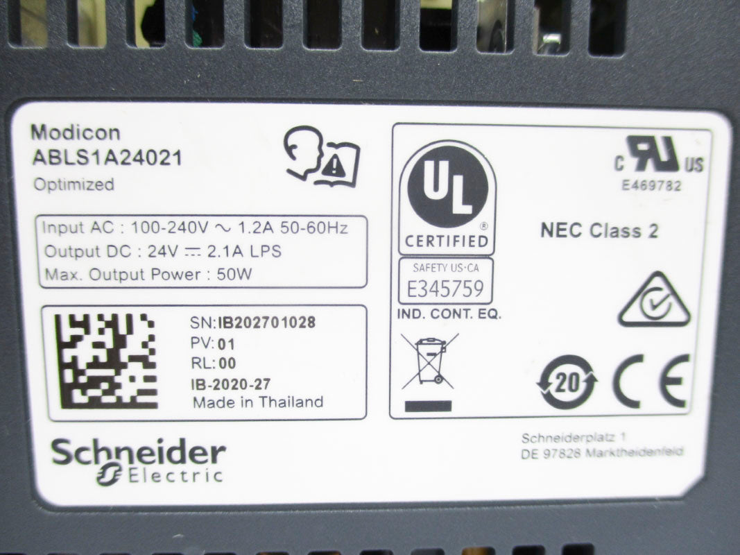 SCHNEIDER ELECTRIC ABLS1A24021 NSNP