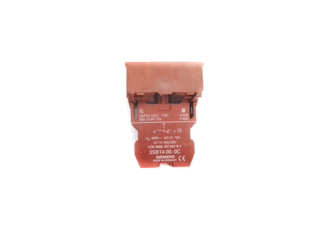SIEMENS 3SB1400-0C (AS PICTURED) NSNP