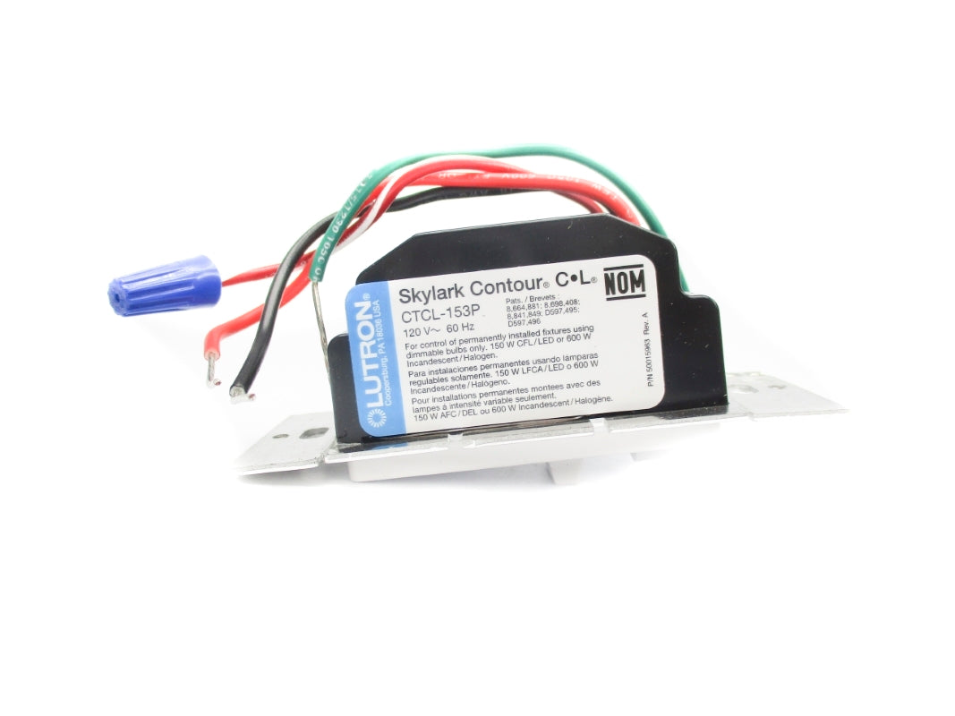 LUTRON CTCL-153P-WH NSNP