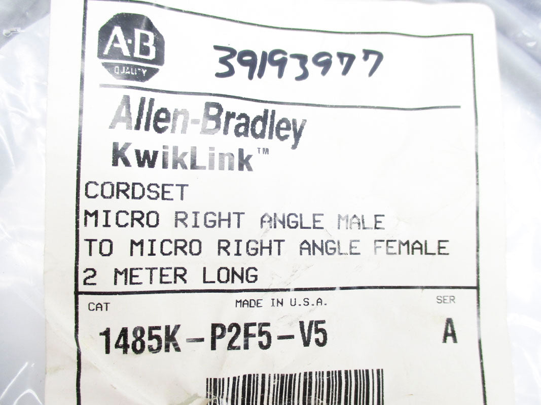 ALLEN BRADLEY 1485K-P2F5-V5 SER. A NSMP