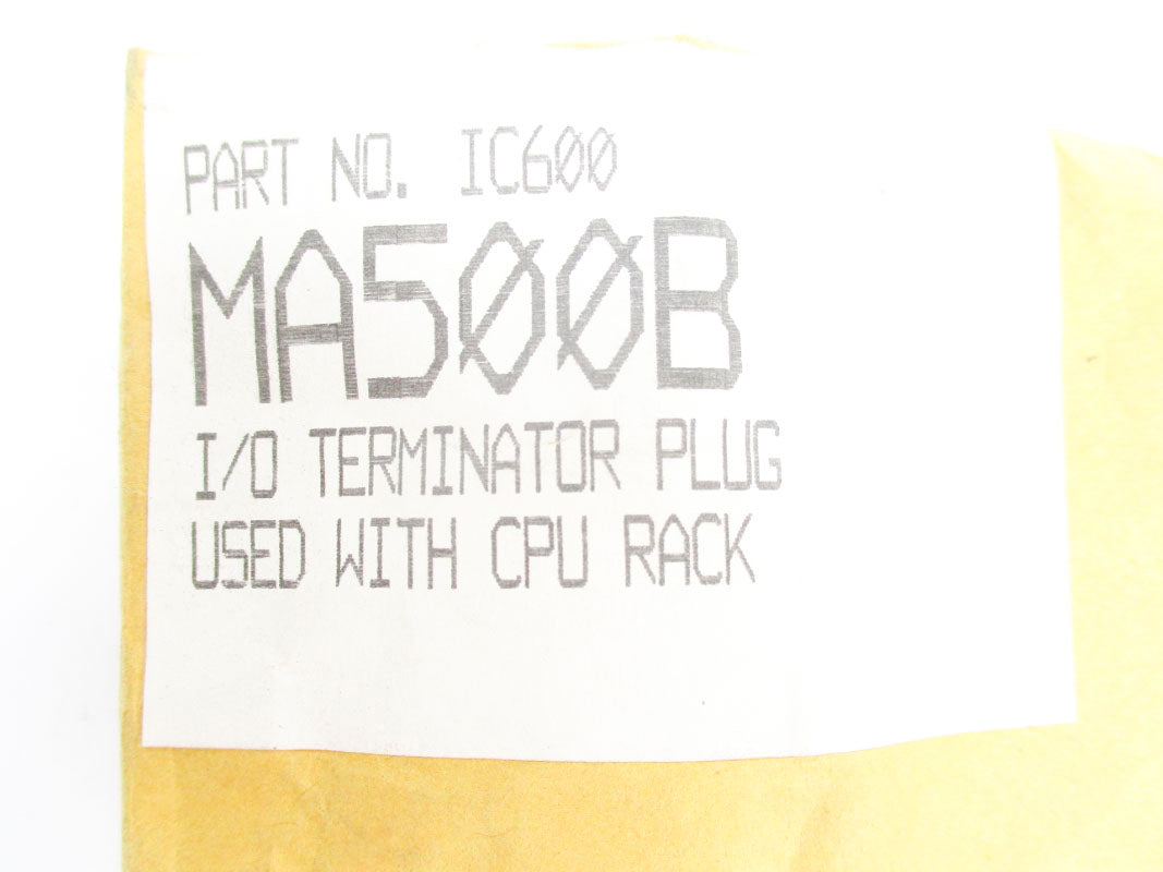 GE FANUC IC600MA500B NSMP