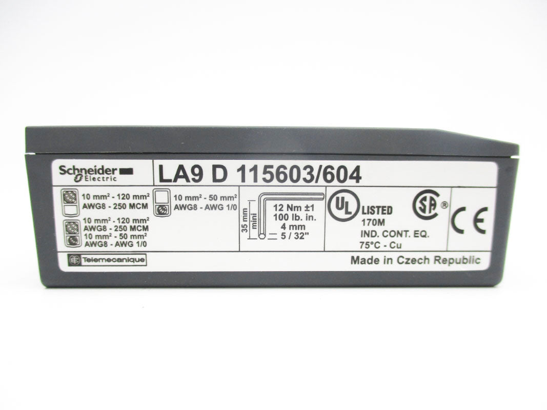SCHNEIDER ELECTRIC LA9-D115603/604 (AS PICTURED) NSNP