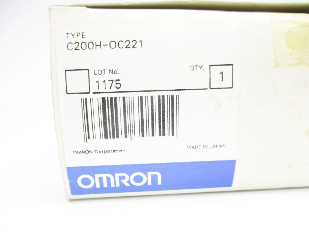 OMRON C200H-OC221 250VAC 8A NSMP