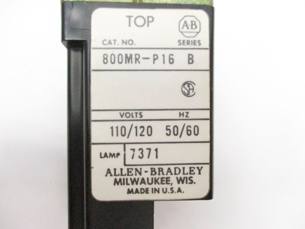 ALLEN BRADLEY 800MR-P16 SER. B NSNP