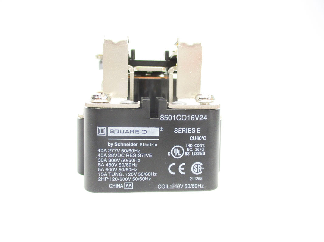 SQUARE D 8501CO16V24 SER. E 240V 40A NSNP