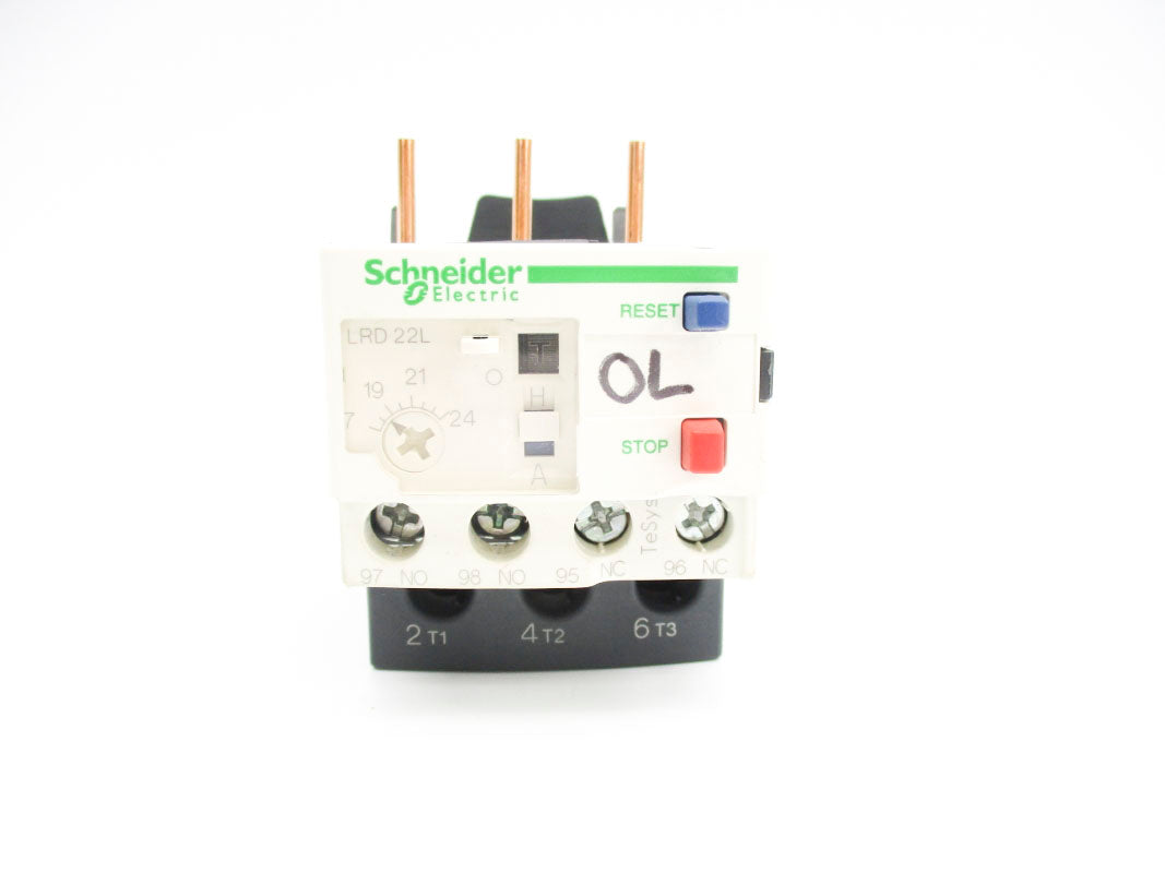 SCHNEIDER ELECTRIC LRD22L 17-24A 600V NSNP